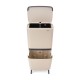 Кош за смет за разделно събиране Brabantia SortUp Hi 20+10+10L, Soft Beige