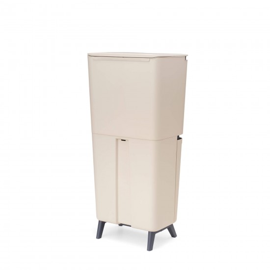 Кош за смет за разделно събиране Brabantia SortUp Hi 20+10+10L, Soft Beige