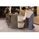 Кош за смет за разделно събиране Brabantia SortUp Hi 20+10+10L, Soft Beige