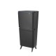 Кош за смет за разделно събиране Brabantia SortUp Hi 20+10+10L, Dark Grey