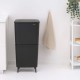 Кош за смет за разделно събиране Brabantia SortUp Hi 20+10+10L, Dark Grey