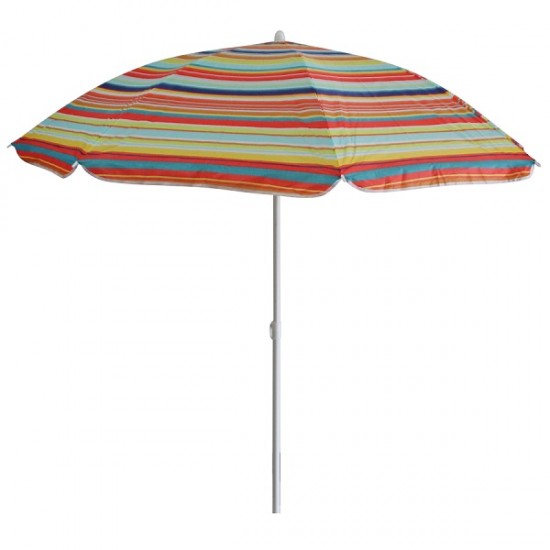 Плажен чадър Muhler U5038 Mix Colors, 160xH180cm Плажен чадър Muhler U5038 Mix Colors, 160xH180cm