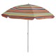 Плажен чадър Muhler U5038 Mix Colors, 160xH180cm Плажен чадър Muhler U5038 Mix Colors, 160xH180cm