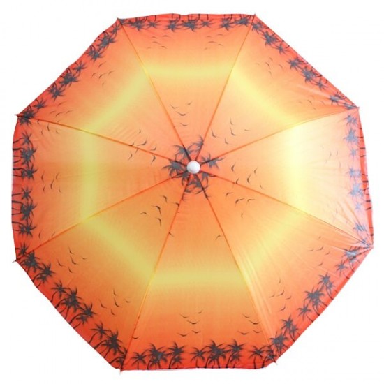 Плажен чадър Muhler U5038 Mix Colors, 160xH180cm Плажен чадър Muhler U5038 Mix Colors, 160xH180cm