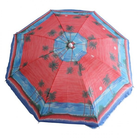 Плажен чадър Muhler U5038 Mix Colors, 160xH180cm Плажен чадър Muhler U5038 Mix Colors, 160xH180cm