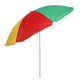 Плажен чадър Muhler U5038 Mix Colors, 160xH180cm Плажен чадър Muhler U5038 Mix Colors, 160xH180cm