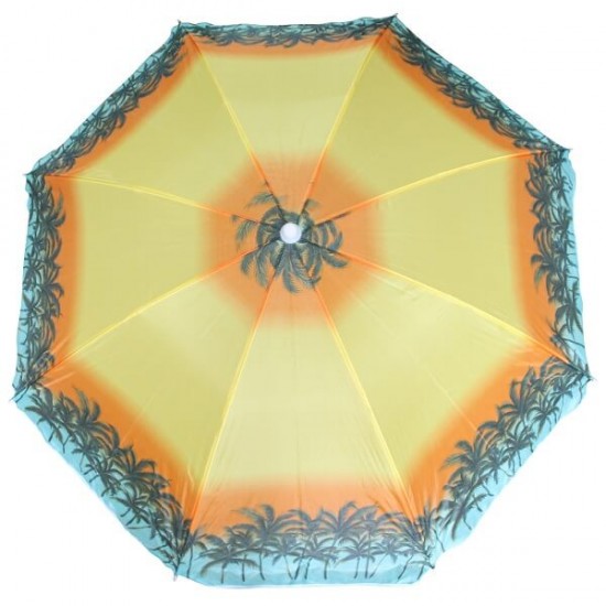 Плажен чадър Muhler U5038 Mix Colors, 160xH180cm Плажен чадър Muhler U5038 Mix Colors, 160xH180cm