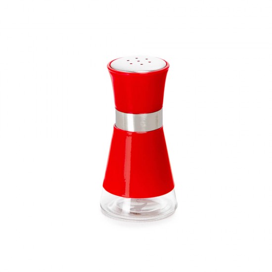 Солница Muhler MR-1401R Ø6.5xH11cm, червена Солница Muhler MR-1401R Ø6.5xH11cm, червена