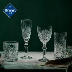 Чаша за шампанско Bohemia 1845 Pinwheel 180ml, 6 броя