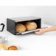 Кутия за хляб Brabantia Fall Front Matt Steel