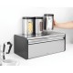 Кутия за хляб Brabantia Fall Front Matt Steel