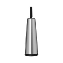 Четка за тоалетна Brabantia ReNew Matt Steel с черна дръжка