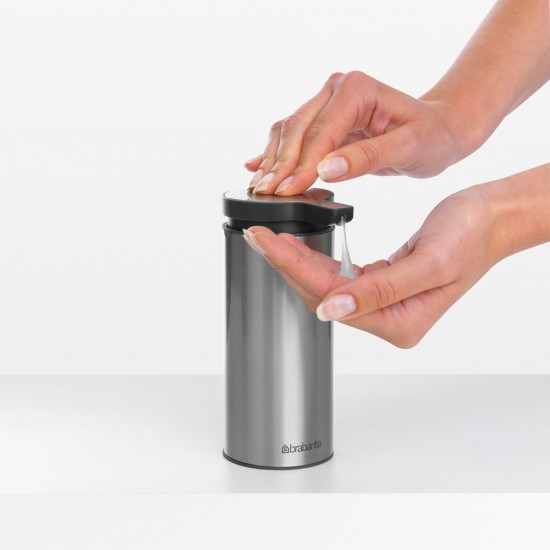 Дозатор за течен сапун Brabantia Profile Matt Steel Fingerprint Proof