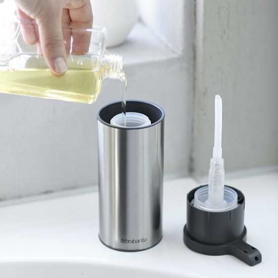 Дозатор за течен сапун Brabantia Profile Matt Steel Fingerprint Proof Дозатор за течен сапун Brabantia Profile Matt Steel Fingerprint Proof
