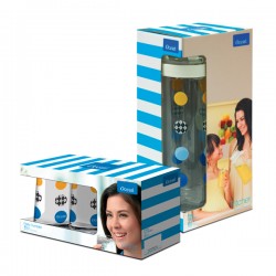 Чашa за вода Ocean Dots 3B0651103G0053 310ml, 3 броя