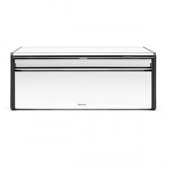 Кутия за хляб Brabantia Fall Front Brilliant Steel / Matt Black Кутия за хляб Brabantia Fall Front Brilliant Steel / Matt Black