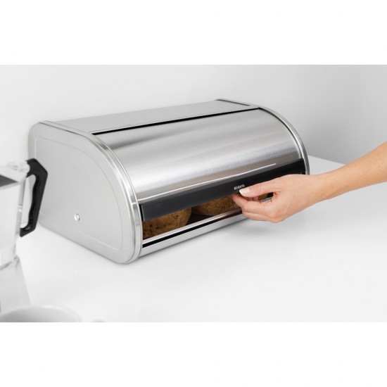 Кутия за хляб Brabantia Roll Top Metallic Grey