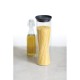 Буркан стъклен Brabantia Stackable 1.9L, Dark Grey