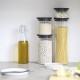 Буркан стъклен Brabantia Stackable 1.9L, Dark Grey Буркан стъклен Brabantia Stackable 1.9L, Dark Grey