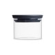 Буркан стъклен Brabantia Stackable 0.3L, Dark Grey