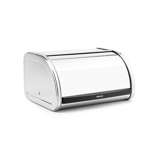 Кутия за хляб Brabantia Roll Top Medium Brilliant Steel, средна Кутия за хляб Brabantia Roll Top Medium Brilliant Steel, средна