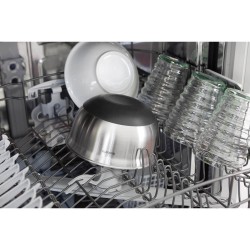 Купа за бъркане Brabantia 1L, Matt Steel / Black