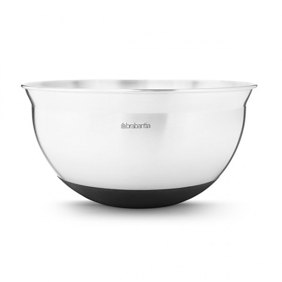 Купа за бъркане Brabantia 1.6L, Matt Steel / Black Купа за бъркане Brabantia 1.6L, Matt Steel / Black