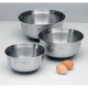 Купи за бъркане комплект Brabantia 1L+1.6L+3L, Matt Steel/Black, 3 броя