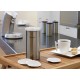 Буркан Brabantia за 18 броя кафе-капсули, Matt Steel Fingerprint Proof, Transparent Lid Буркан Brabantia за 18 броя кафе-капсули, Matt Steel Fingerprint Proof, Transparent Lid