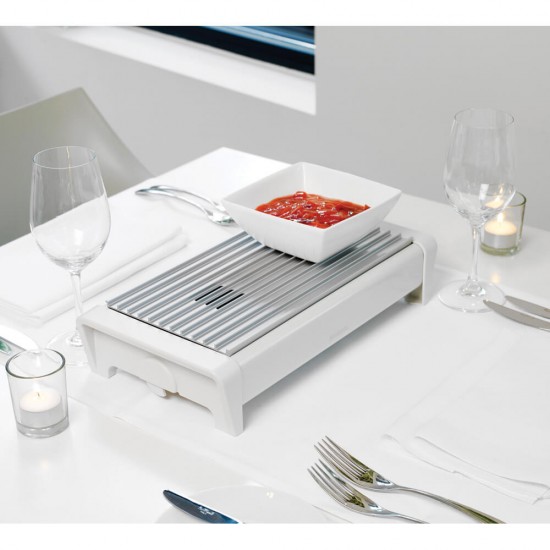 Уред за притопляне Brabantia White, 2 подгревателя