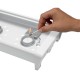Уред за притопляне Brabantia White, 2 подгревателя