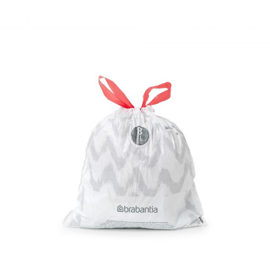 Торба за кош Brabantia PerfectFit Slide/Paper Bin размер B, 5L, 20 броя, ролка Торба за кош Brabantia PerfectFit Slide/Paper Bin размер B, 5L, 20 броя, ролка