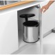 Кош за смет за вграждане Brabantia Built-In 15L, Brilliant Steel