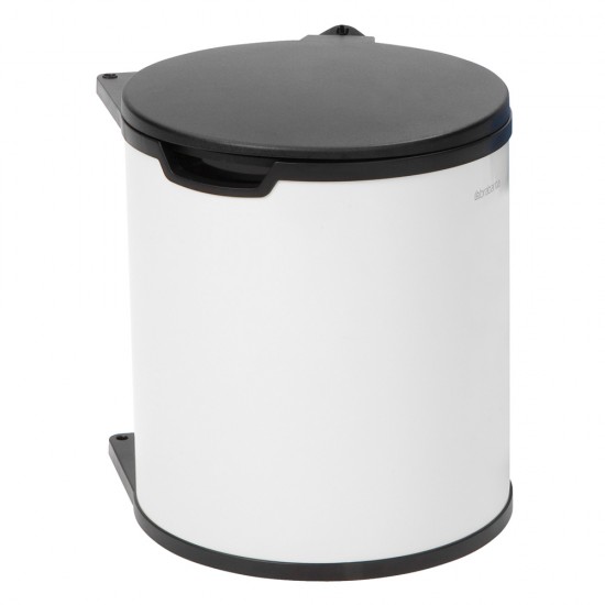 Кош за смет за вграждане Brabantia Built-In 15L, White