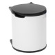 Кош за смет за вграждане Brabantia Built-In 15L, White