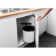 Кош за смет за вграждане Brabantia Built-In 15L, White