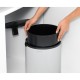 Кош за смет за вграждане Brabantia Built-In 15L, White