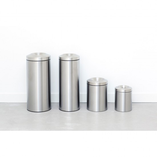 Кош за смет Brabantia Flame Guard 30L, Brilliant Steel