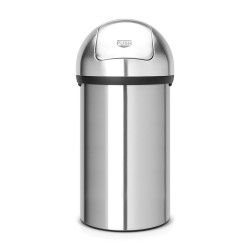 Кош за смет Brabantia Push 60L, Matt Steel
