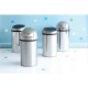 Кош за смет Brabantia Push 60L, Matt Steel