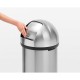 Кош за смет Brabantia Push 60L, Matt Steel