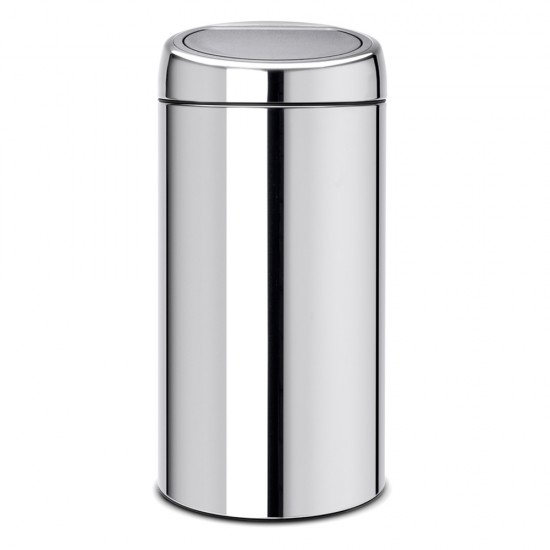 Кош за смет Brabantia Touch Bin 2x20L, Brilliant Steel Кош за смет Brabantia Touch Bin 2x20L, Brilliant Steel