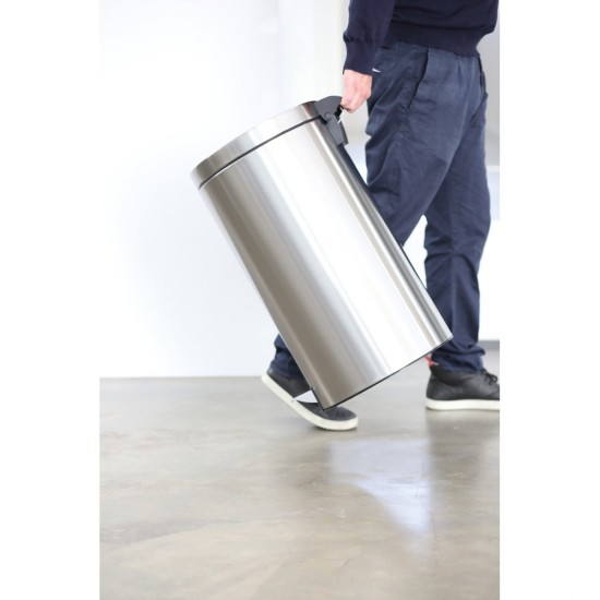 Кош за смет Brabantia Touch Bin 2x20L, Brilliant Steel