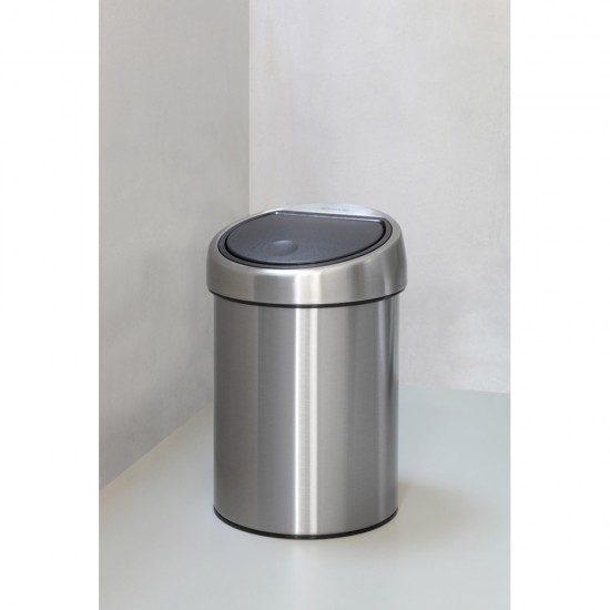 Кош за смет Brabantia Touch Bin 3L, Matt Steel