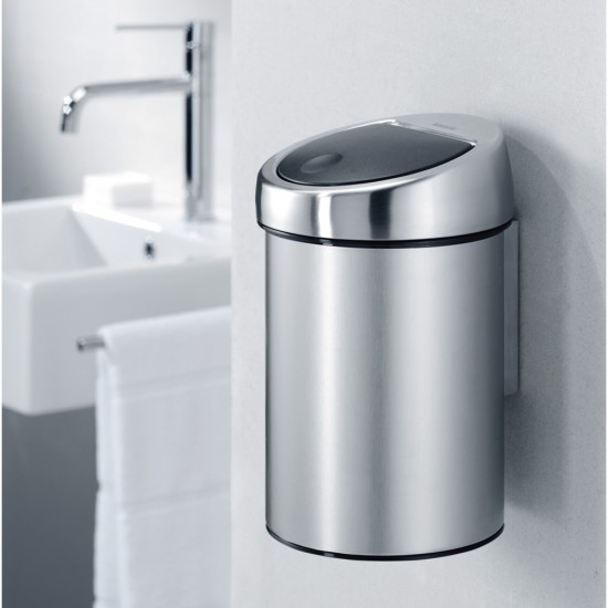 Кош за смет Brabantia Touch Bin 3L, Matt Black