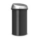 Кош за смет Brabantia Touch Bin 60L, Matt Black, FPP капак