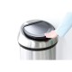 Кош за смет Brabantia Touch Bin 60L, Brilliant Steel, пластмасов капак