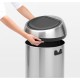 Кош за смет Brabantia Touch Bin 60L, Brilliant Steel, пластмасов капак