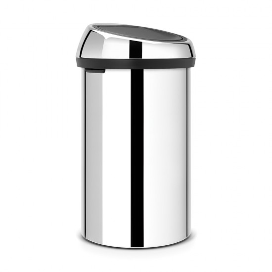 Кош за смет Brabantia Touch Bin 60L, Brilliant Steel