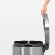 Кош за смет с педал Brabantia Silent Twin 2x20L, Matt Steel Fingerprint Proof Кош за смет с педал Brabantia Silent Twin 2x20L, Matt Steel Fingerprint Proof